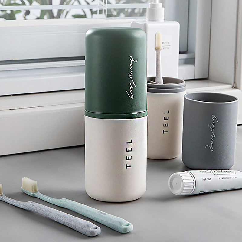 Outdoor Camping Stores - 1pc Portable Toothbrush Holder Box Bathroom