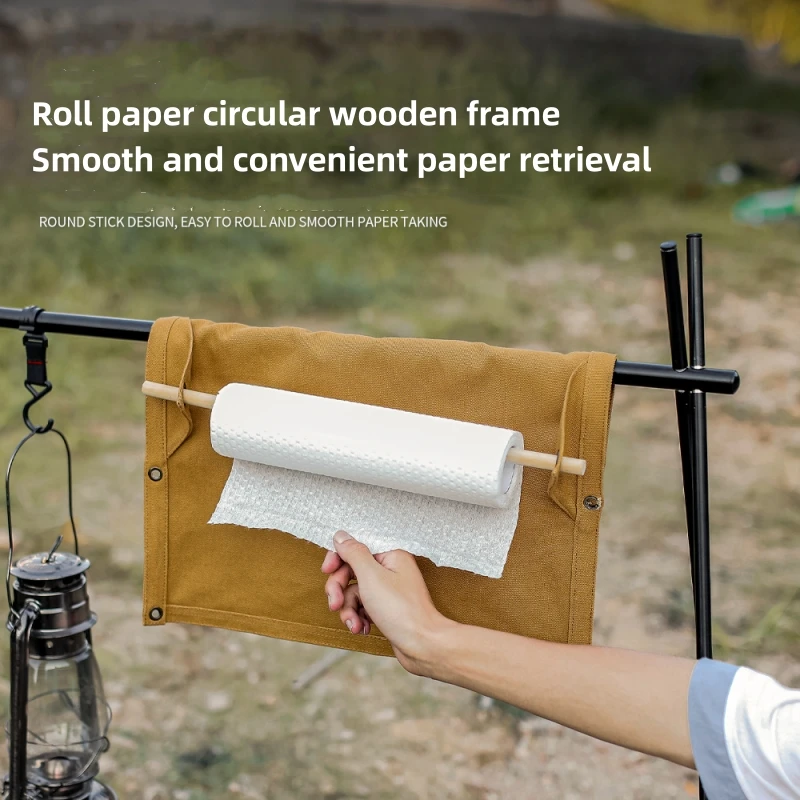Outdoor Camping Wallpaper - Outdoor Canvas Utensil Organizer Wall Mounted