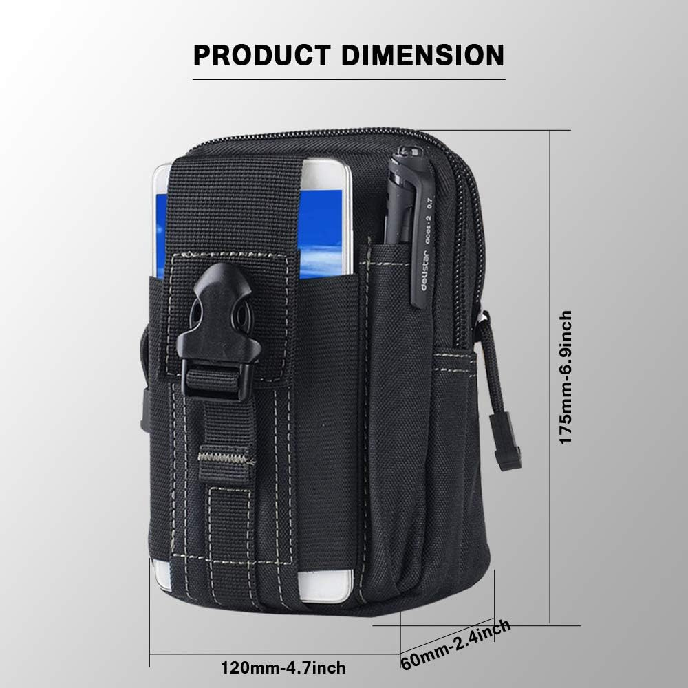 Tactical Molle Belt Pouch Mili - Outdoor Camping Stores recension och pris