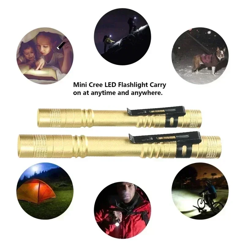 Mini Portable LED Pen Light wi - Outdoor Camping Glamping recension och pris