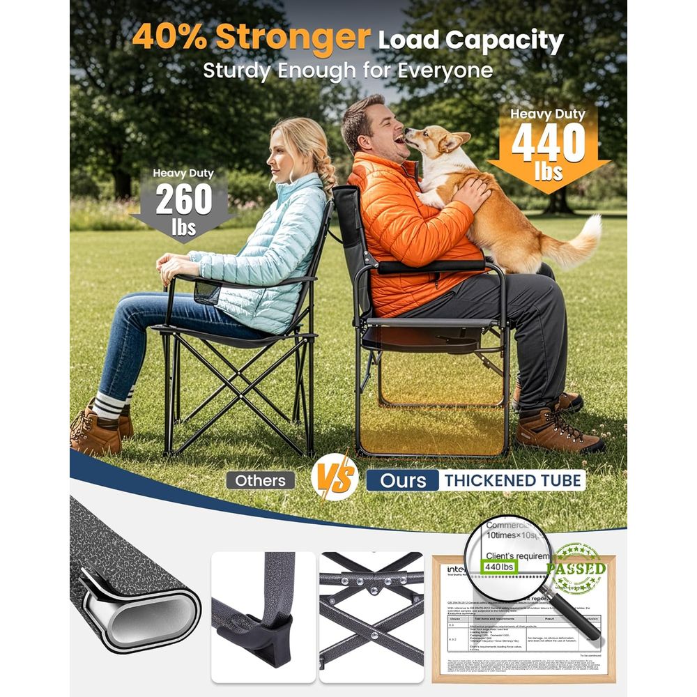 Oversized Camping Directors Ch - Folding Chair recension och pris