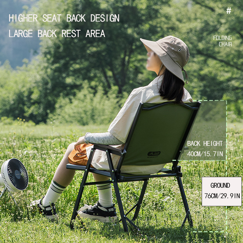 BISINNA Outdoor Folding Campin - Outdoor Camping Lounge Chairs recension och pris