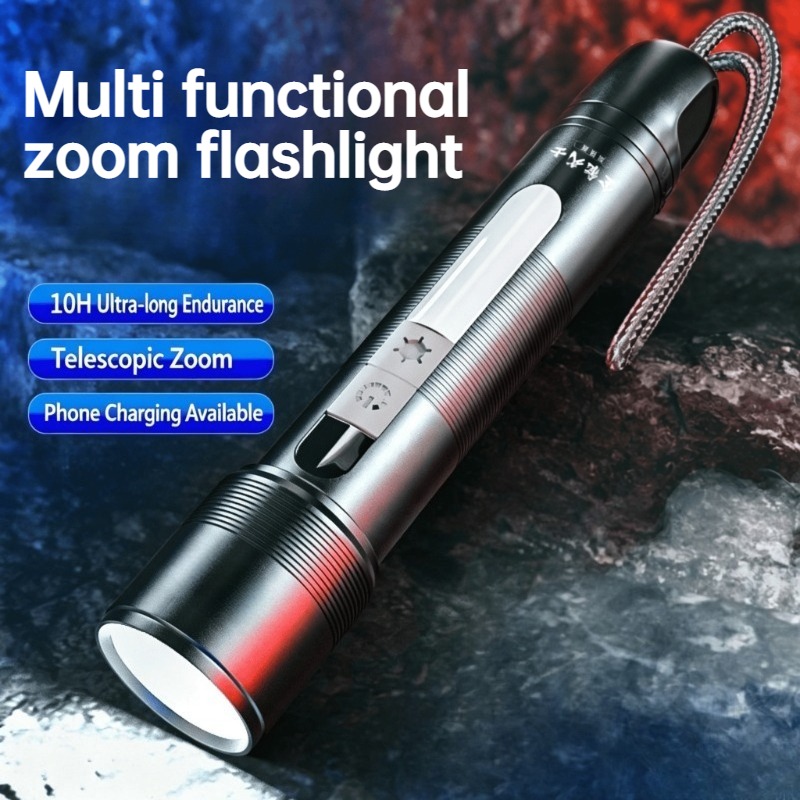 Multi Functional LED Flashligh - Outdoor Camping Lighting recension och pris
