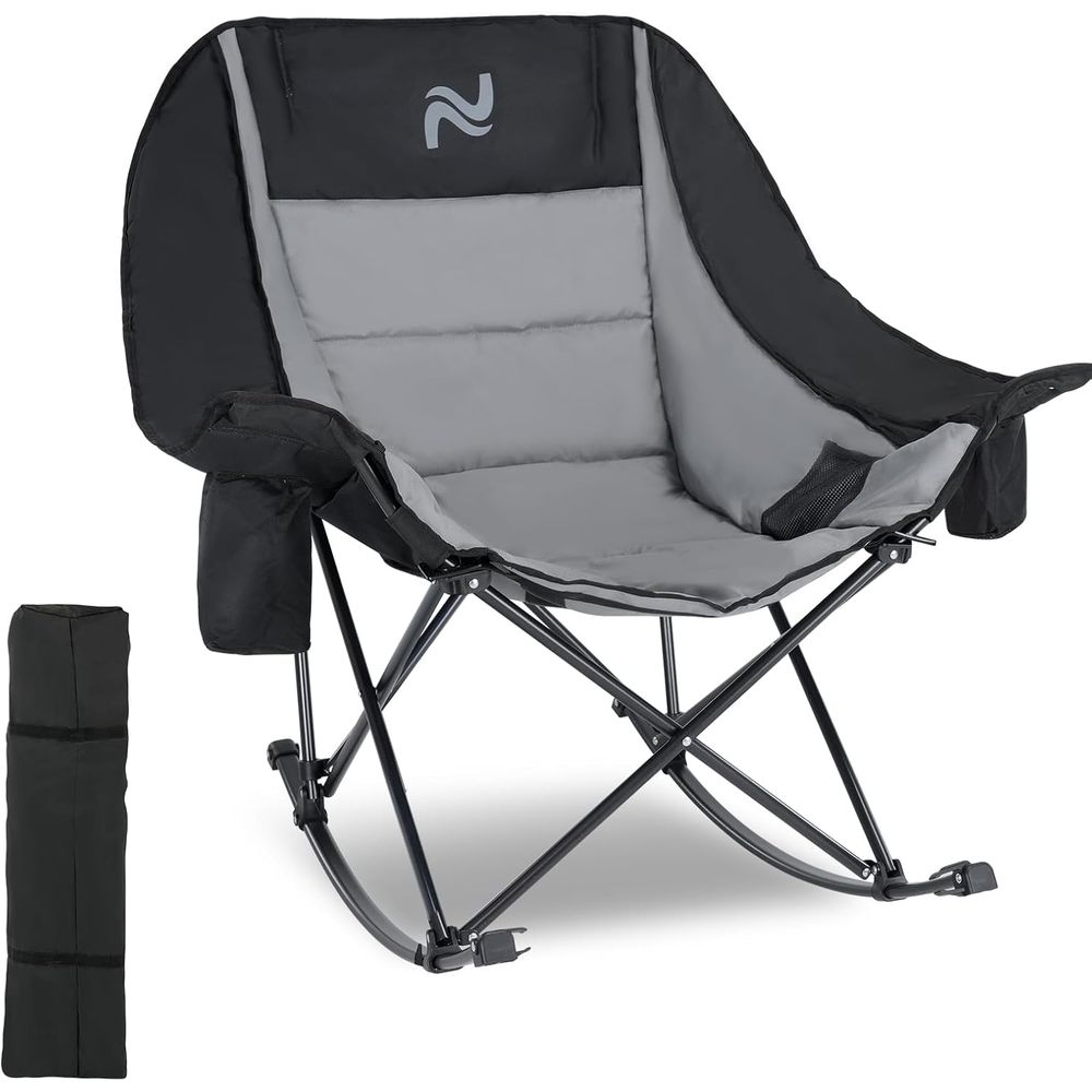 Portable Outdoor Rocking Chair - Outdoor Camping Rocker recension och pris