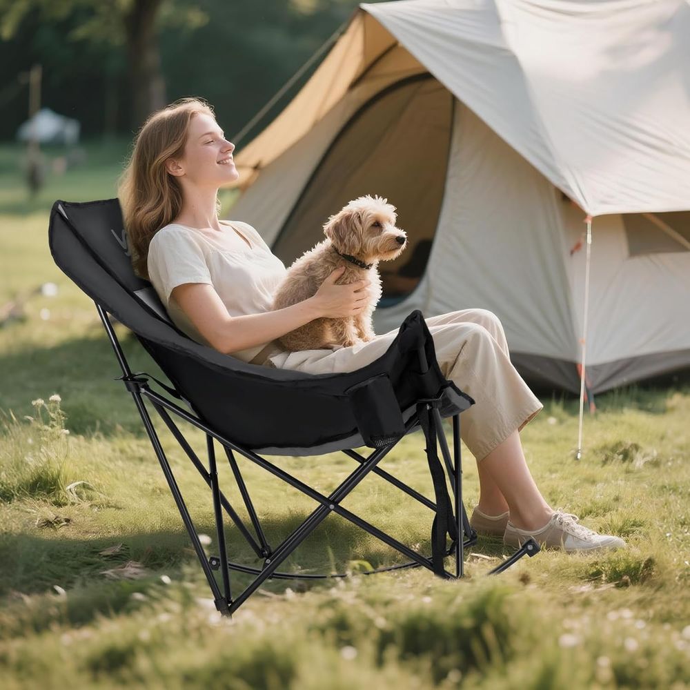 Portable Outdoor Rocking Chair - Outdoor Camping Rocker recension och pris