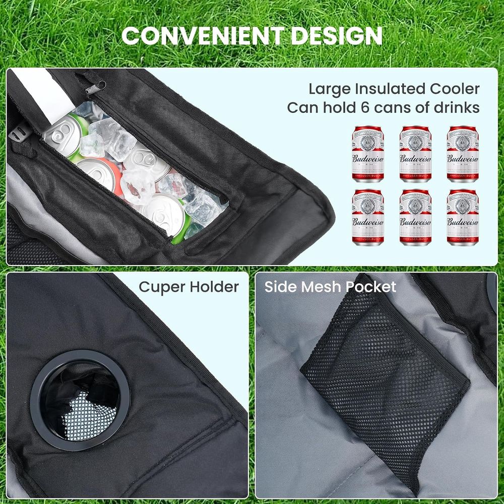 Portable Outdoor Rocking Chair - Outdoor Camping Rocker recension och pris