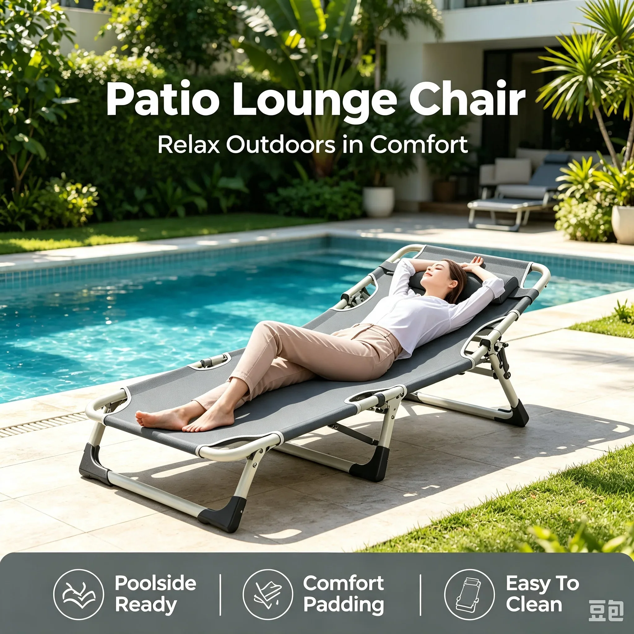 Office Lunch Nap Folding Loung - Outdoor Camping Lounge Chairs recension och pris