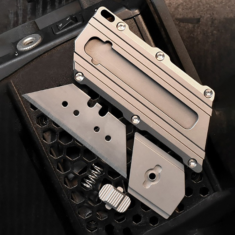 TC4 Titanium Alloy Utility Kni - Outdoor Camping Wallpaper recension och pris