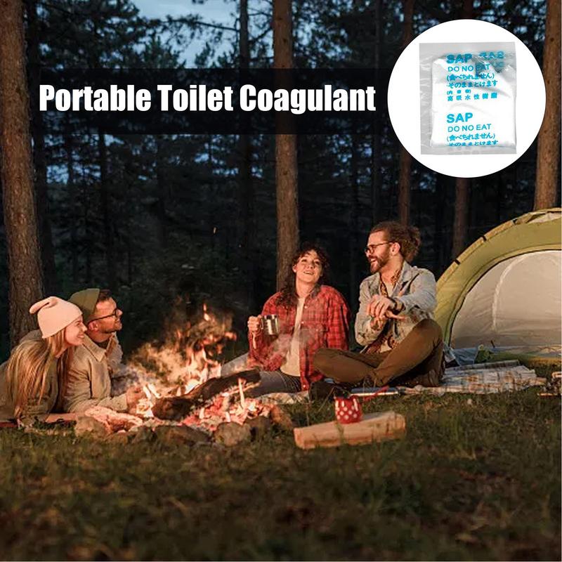 50pcs Portable Urine Coagulant - Outdoor Camping Urinal recension och pris