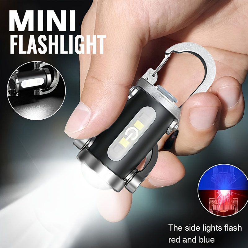Mini Keychain Flashlight Recha - Outdoor Camping Adventure recension och pris
