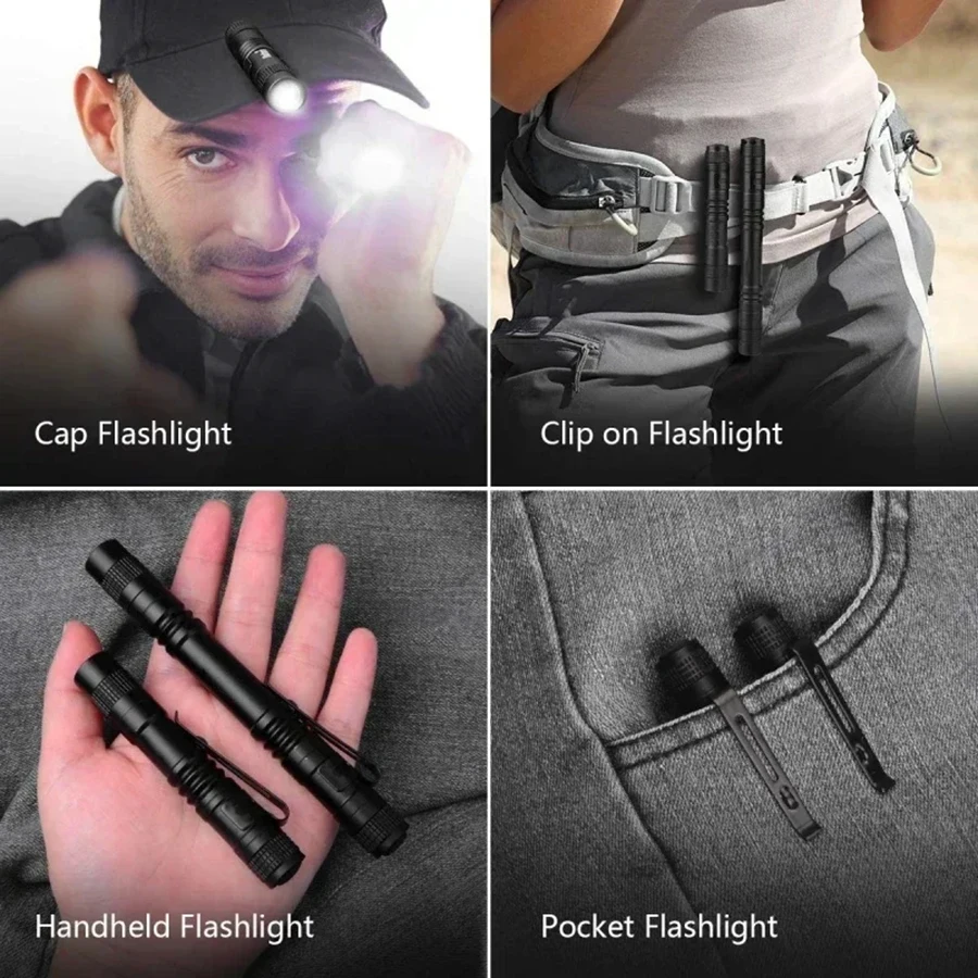 Mini Portable LED Flashlight P - Outdoor Camping Glamping recension och pris