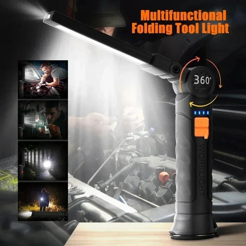 Portable COB LED Flashlight US - Outdoor Camping Glamping recension och pris