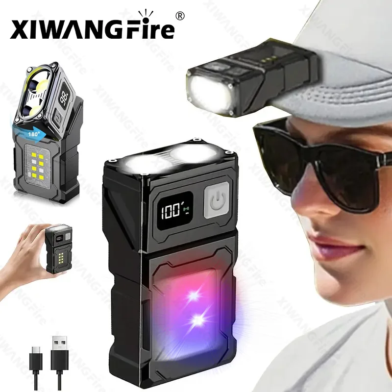 Mini USB Rechargeable LED Flas - Outdoor Camping Glamping recension och pris