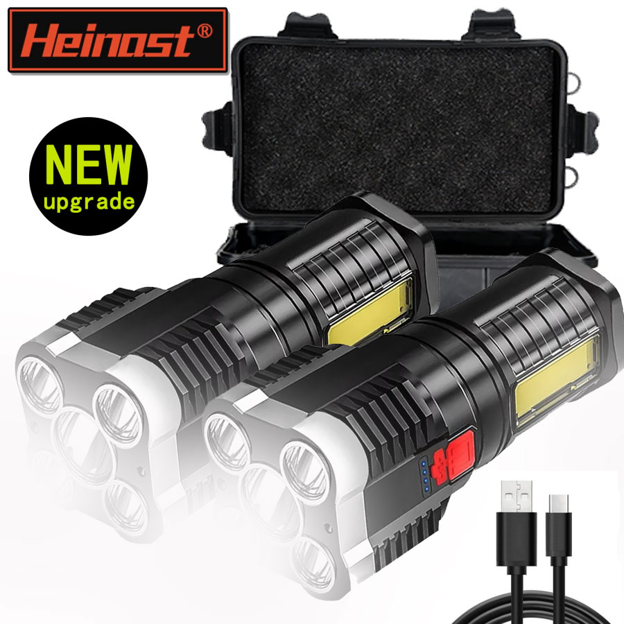 5 LED High Power Led Flashligh - Outdoor Camping Adventure recension och pris