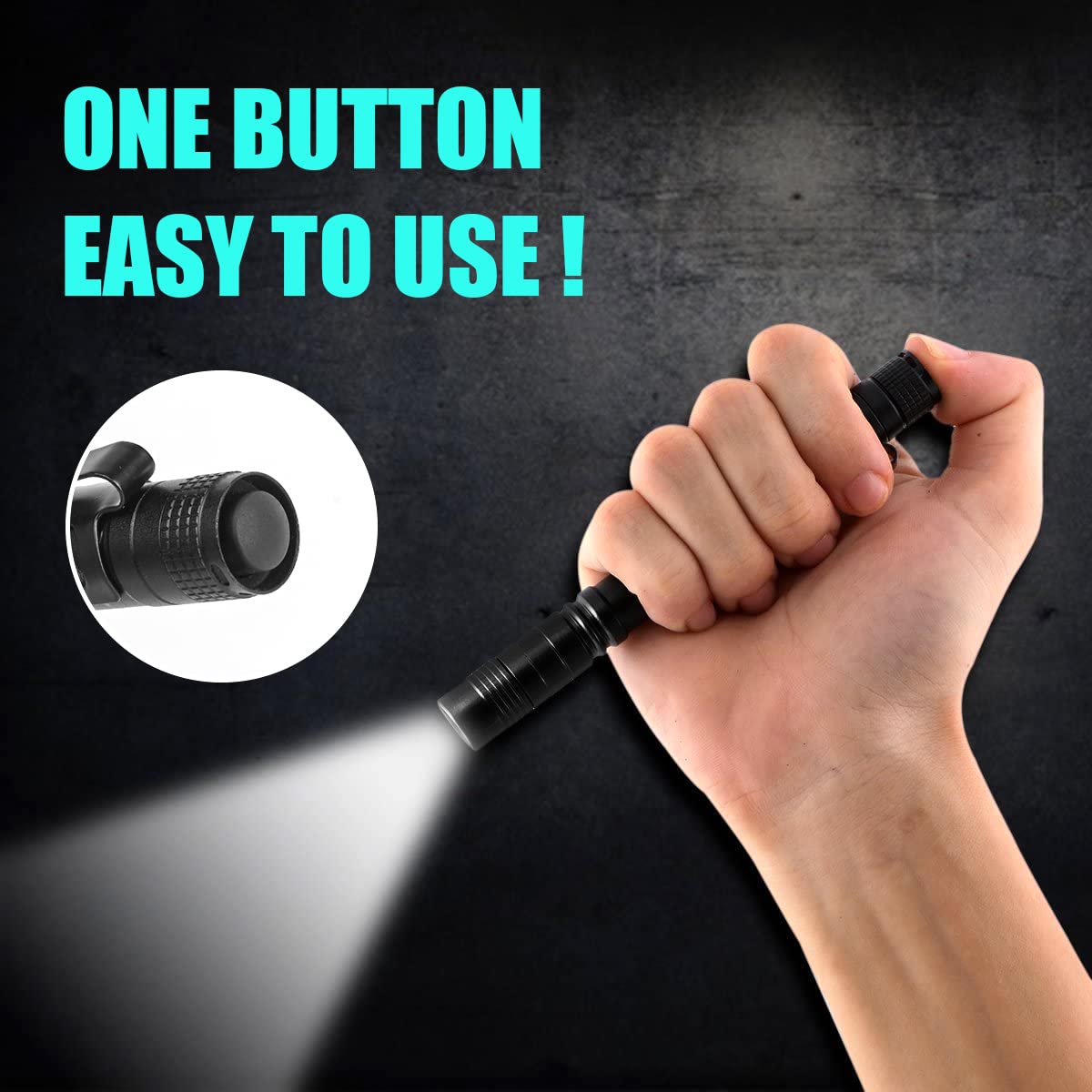 Portable Mini LED Pen Flashlig - Outdoor Camping Glamping recension och pris