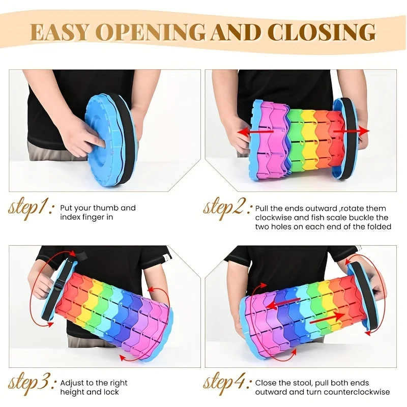 Rainbow Telescopic Camping Sto - Outdoor Camping Adventure recension och pris