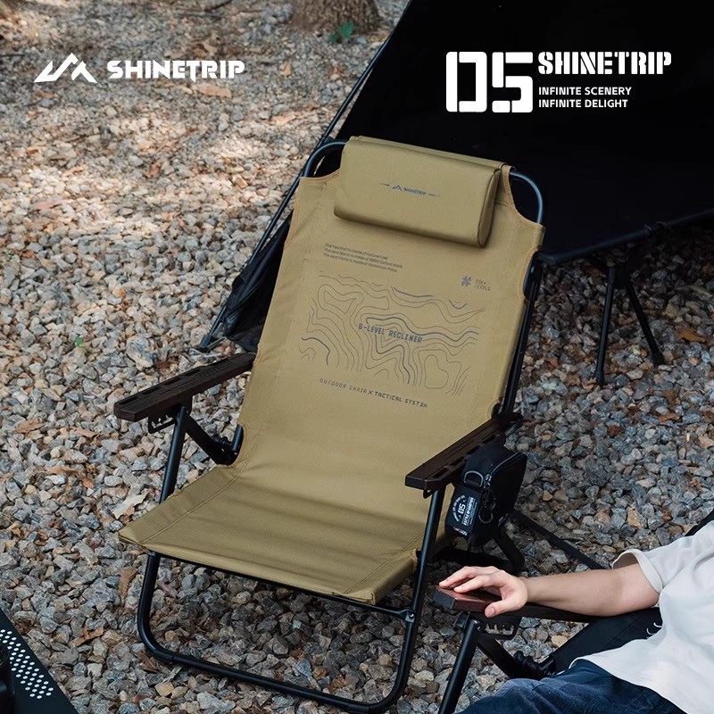 ShineTrip Outdoor Folding Loun - Outdoor Camping Lounge Chairs recension och pris