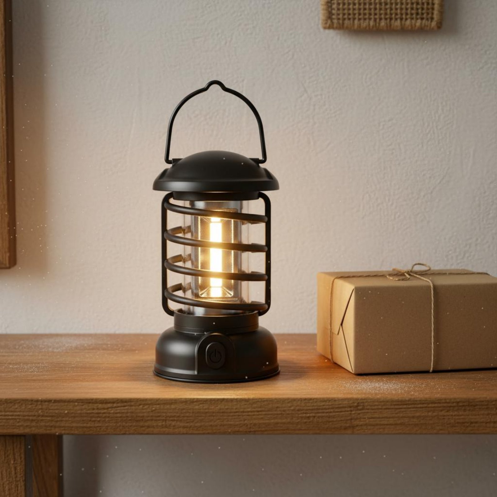 Retro Camping Lantern Two-Way  - Outdoor Camping Lighting recension och pris