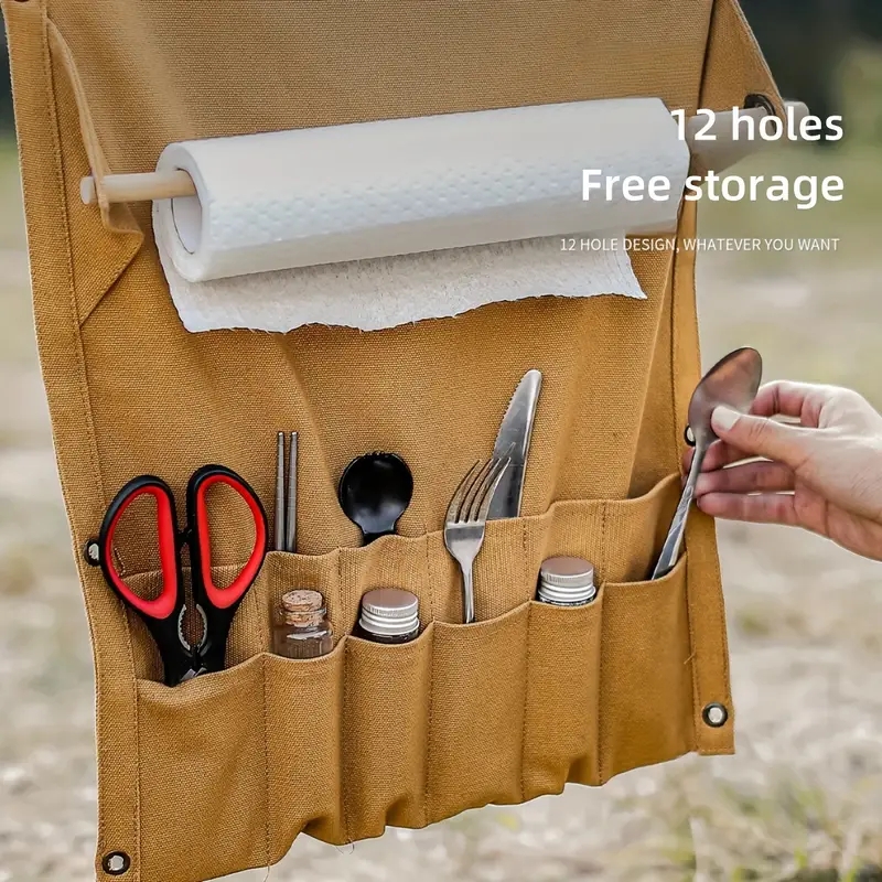 Outdoor Canvas Utensil Organiz - Outdoor Camping Wallpaper recension och pris