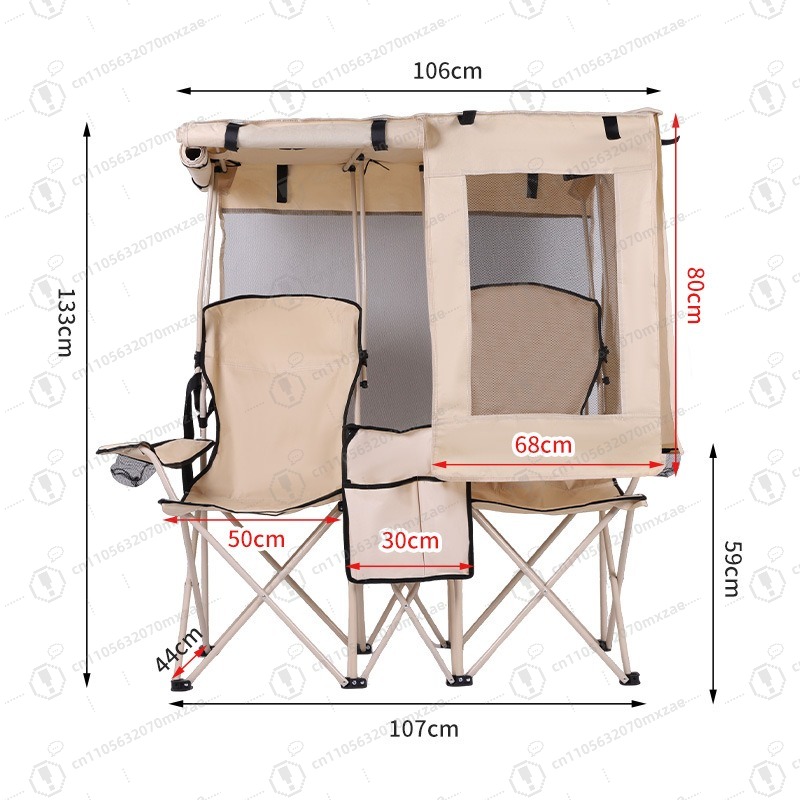 Outdoor camping leisure double - Outdoor Camping Folding Chair recension och pris