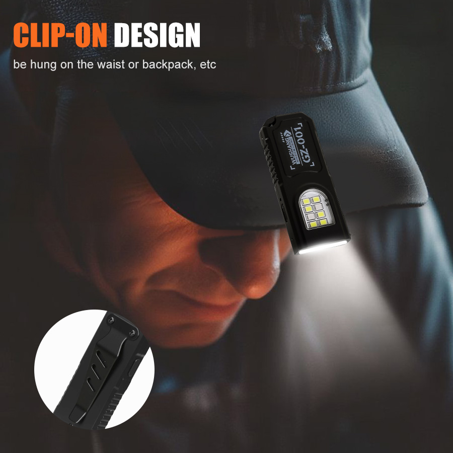 Multifunctional Keychain Flash - Outdoor Camping Glamping recension och pris