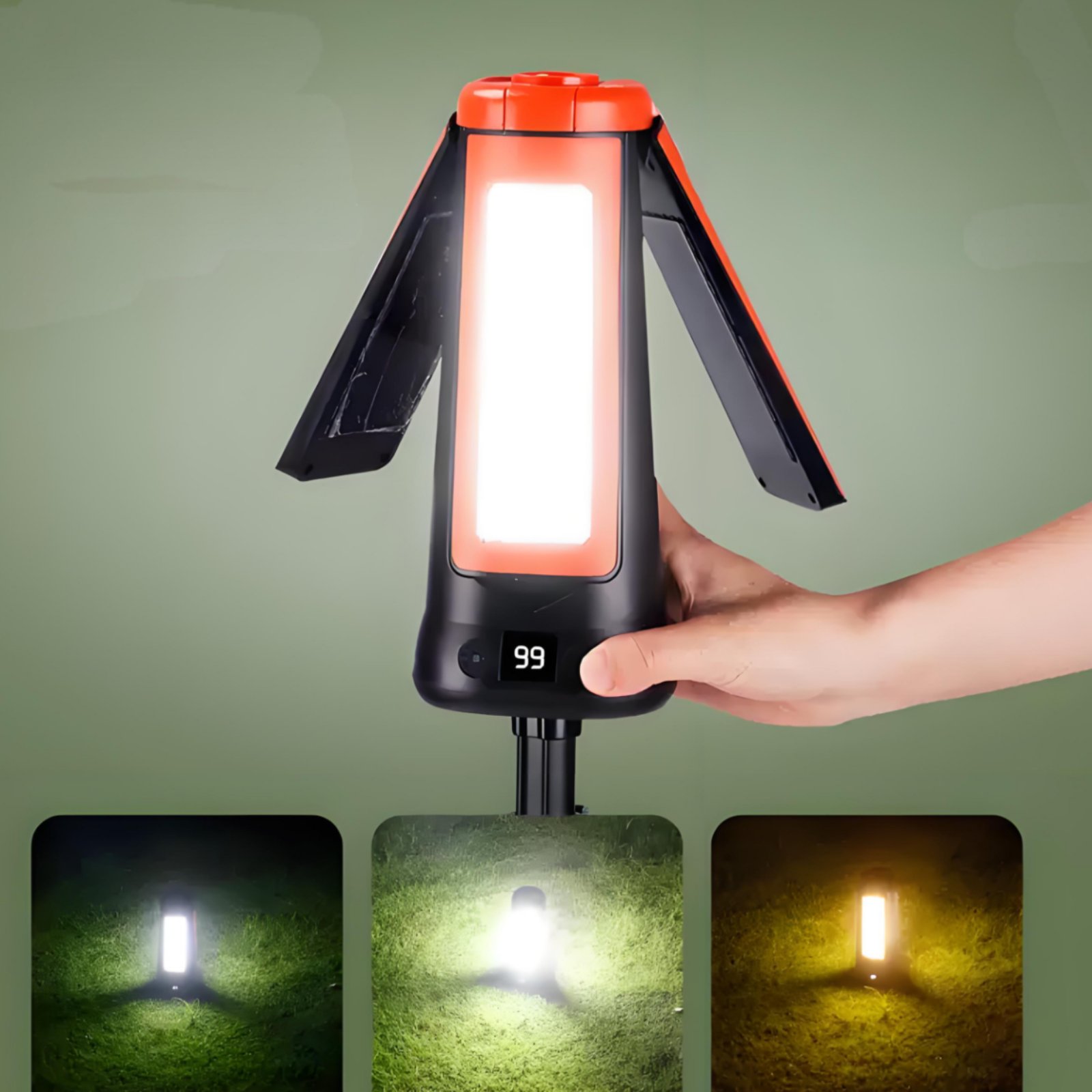 Telescopic Tent Lamp Adjustabl - Outdoor Camping Lighting recension och pris