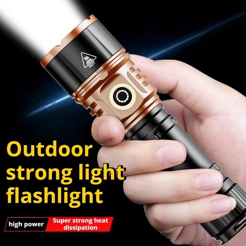 Strong Light High Power LED Fl - Outdoor Camping Lighting recension och pris