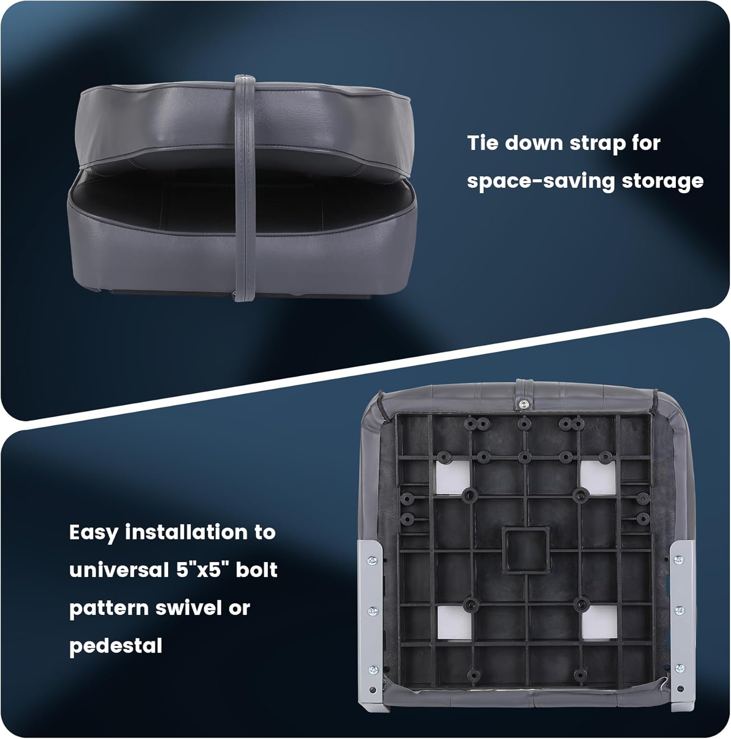 2 Pack Folding Boat Seats, Hig - Folding Chair recension och pris
