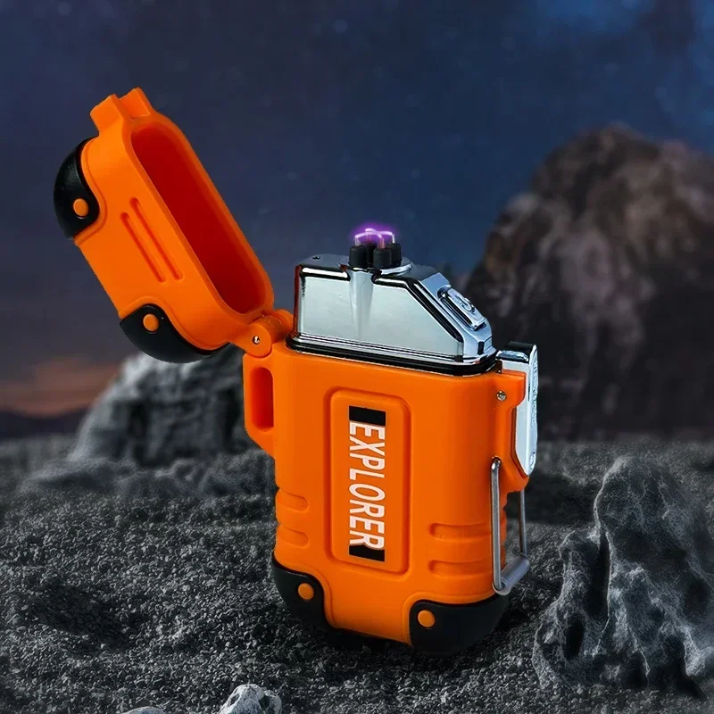 Waterproof Double Arc Lighter  - Outdoor Windproof Lighter recension och pris