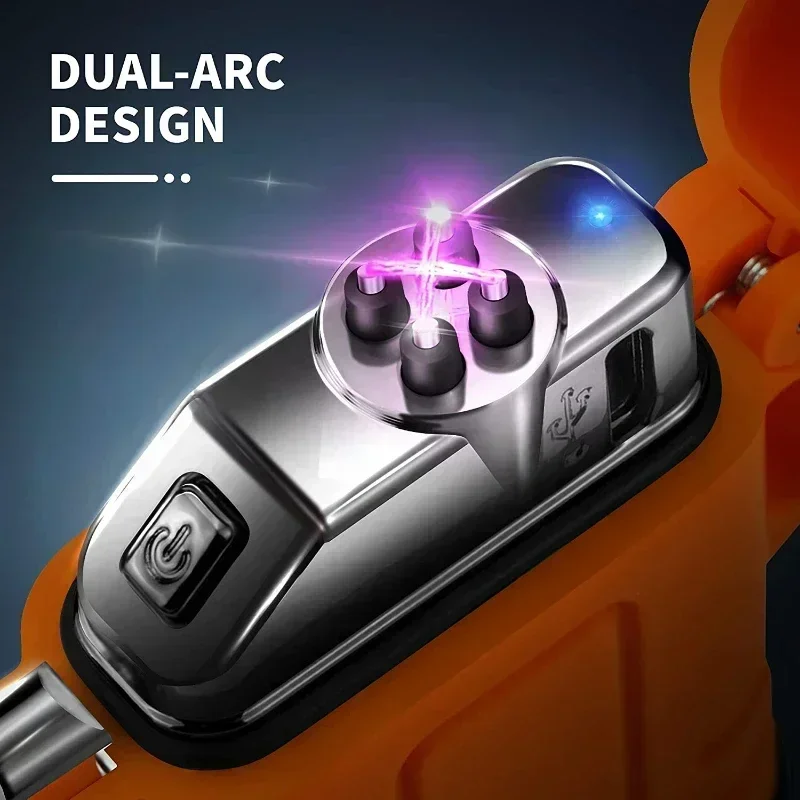 Waterproof Double Arc Lighter  - Outdoor Windproof Lighter recension och pris