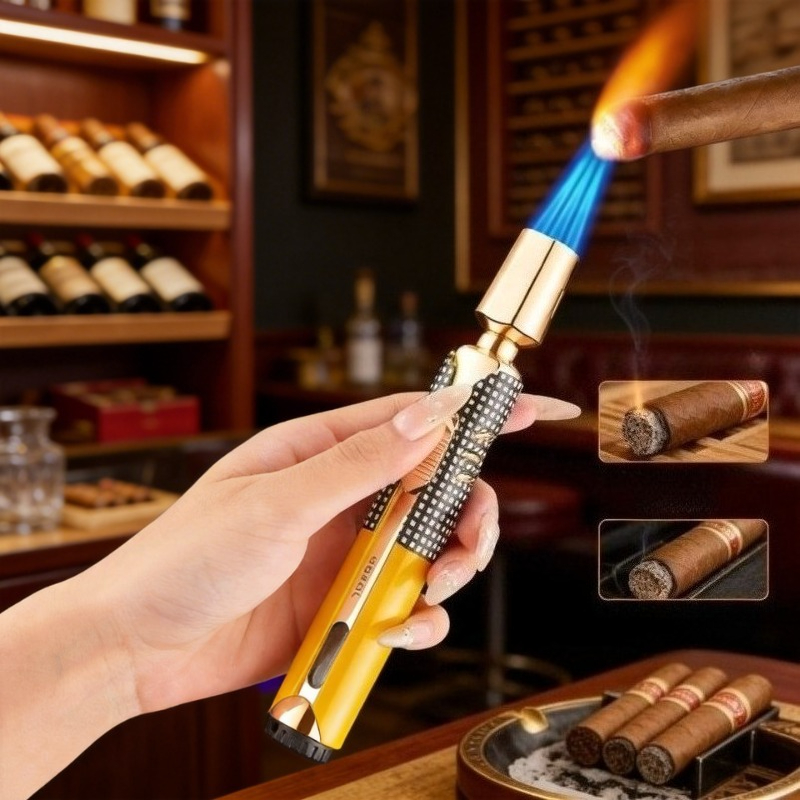 JOBON New Metal 3 Flame Windpr - Outdoor Windproof Lighter recension och pris