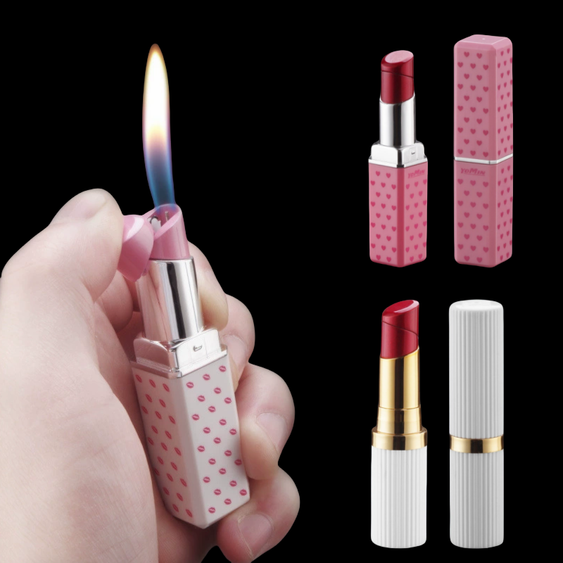 Outdoor Mini Cute Lipstick Inf - Outdoor Windproof Lighter recension och pris