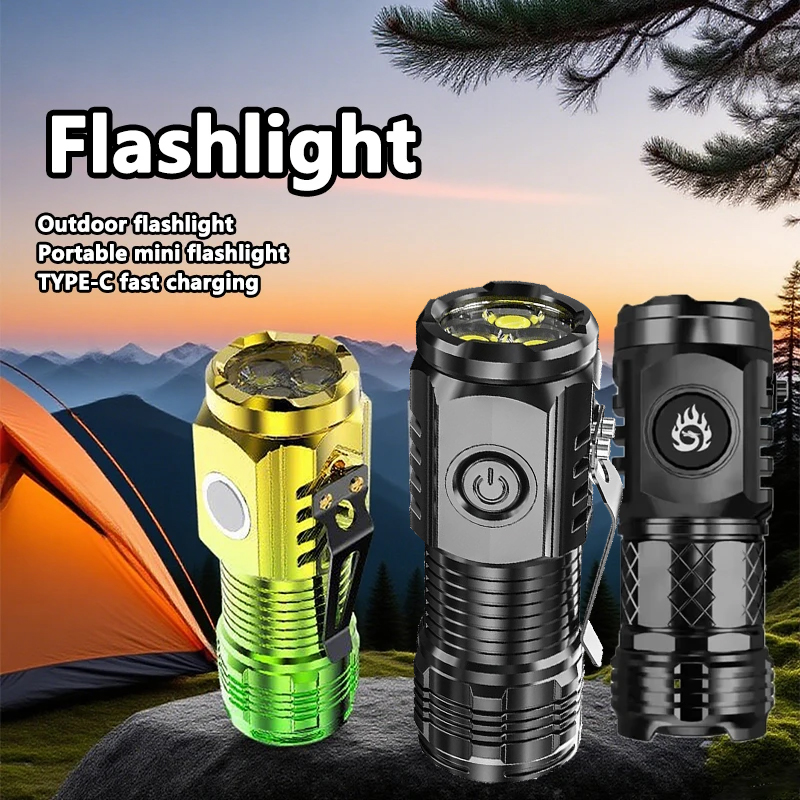 Super Bright MINI LED Flashlig - Outdoor Camping Adventure recension och pris