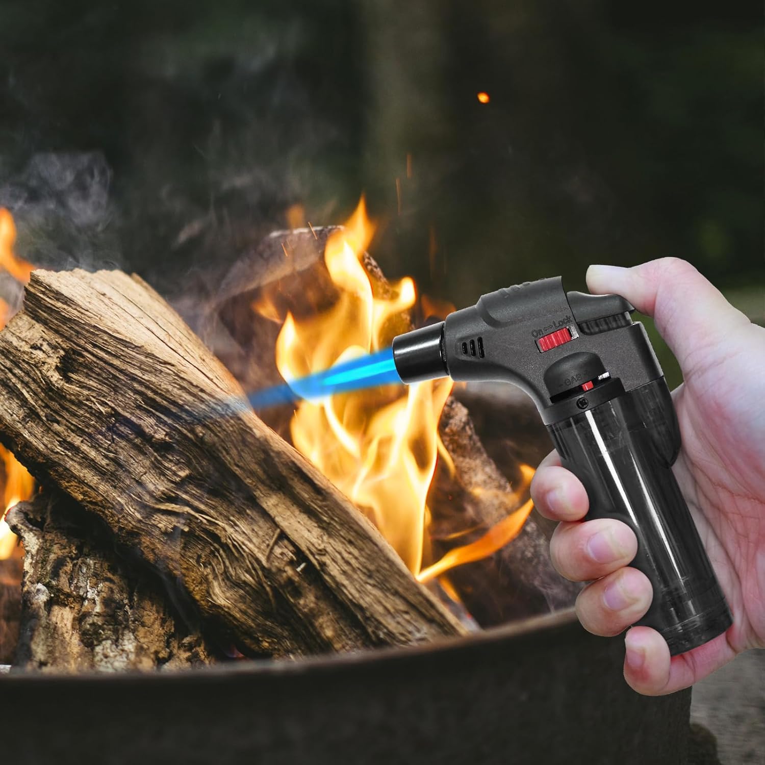 Butane Refillable Jet Flame To - Outdoor Windproof Lighter recension och pris