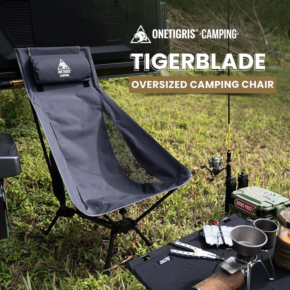 Tigerblade High Back Camping C - Folding Chair recension och pris